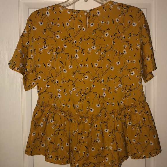 Floral Babydoll Blouse - Picture 3 of 6